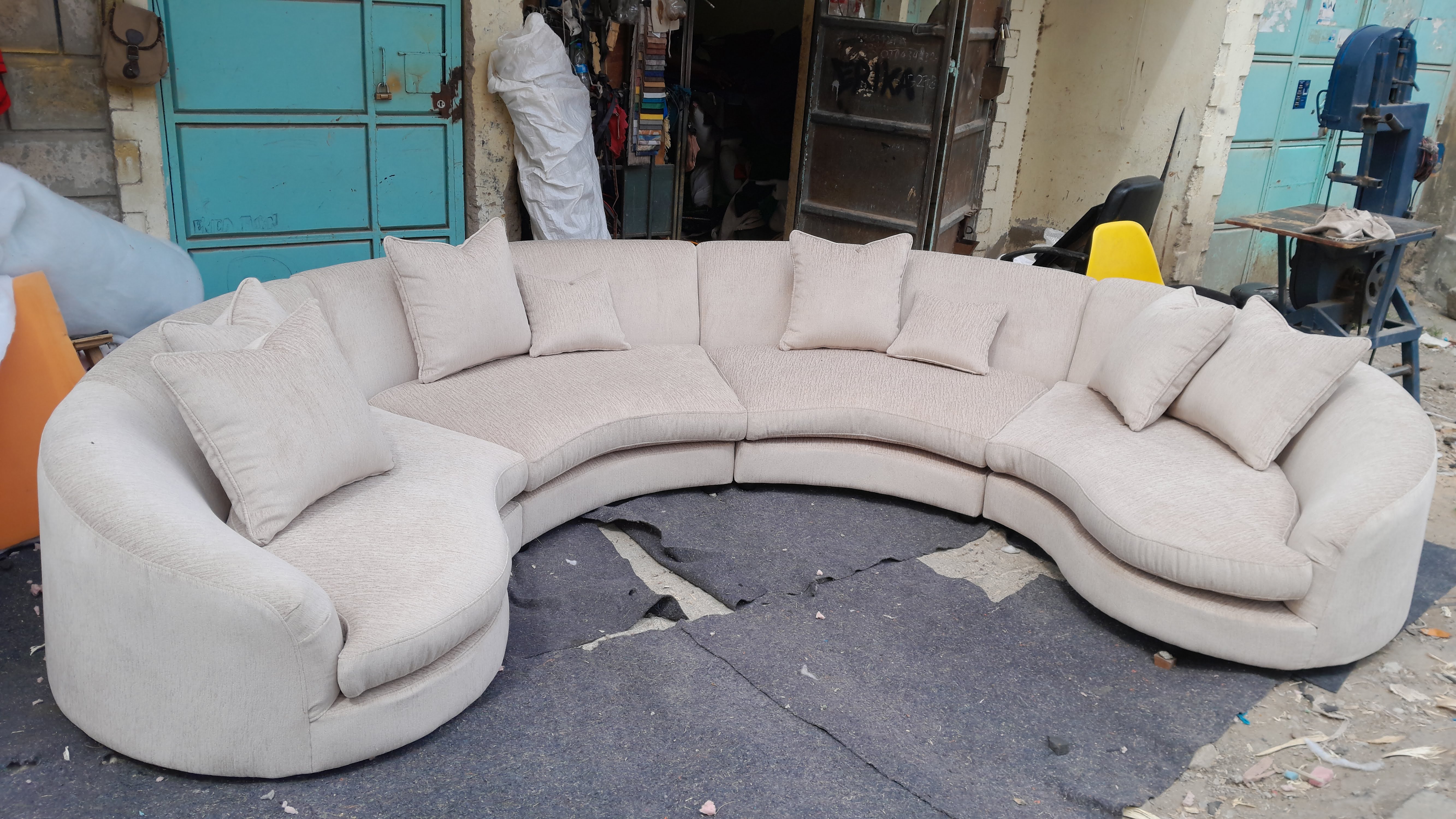 Sofa designed by Erika